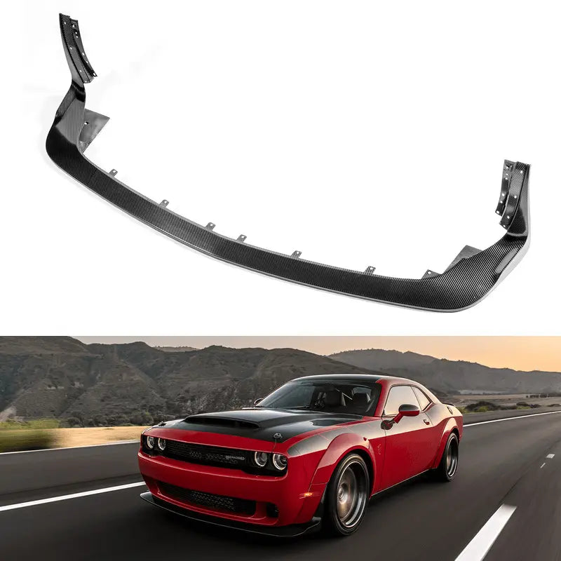 Carbon Fiber Front lip For Dodge Challenger