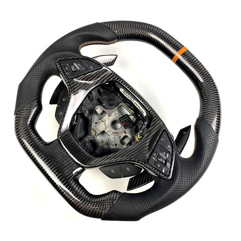 Carbon Fiber Steering Wheel For Chevy Camaro