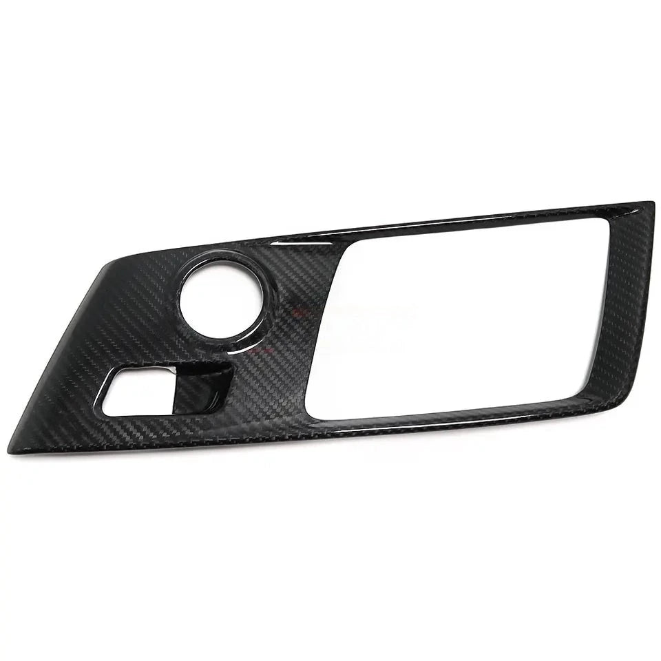 Carbon Fiber Console Gear Shift Trim For C7 Corvette