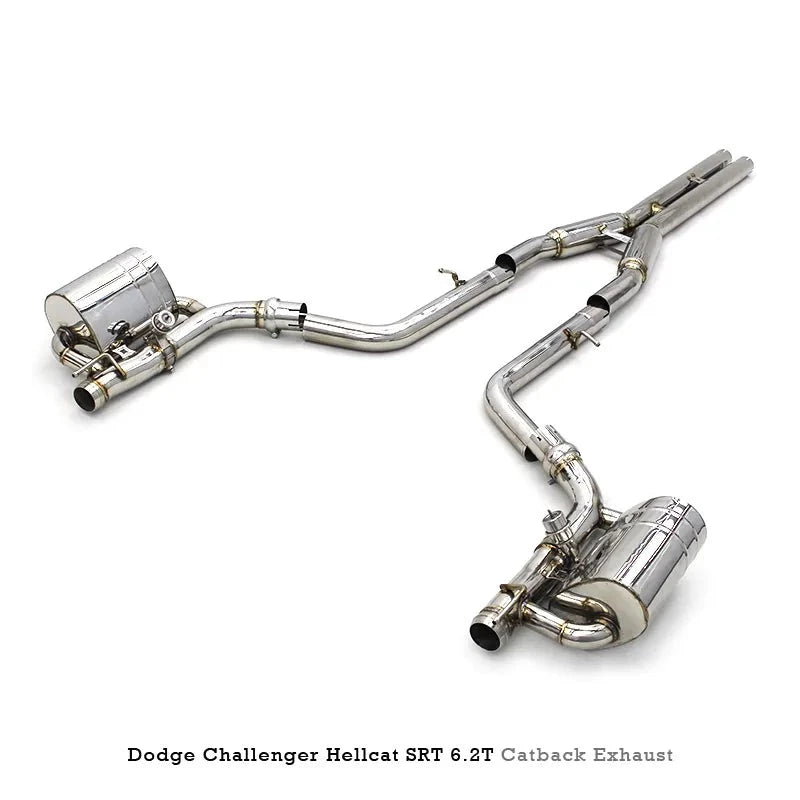 SRT Hellcat Catback Exhaust For Dodge Challenger