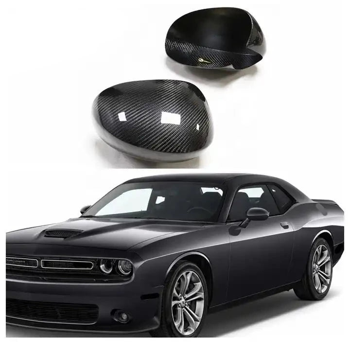 Carbon Fiber Mirror Covers For Dodge Challenger