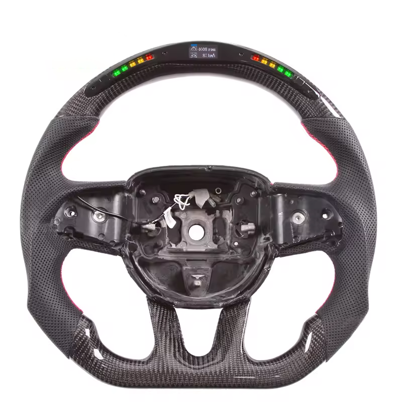 Carbon Fiber Steering Wheel For Dodge Challenger / Durango / Charger