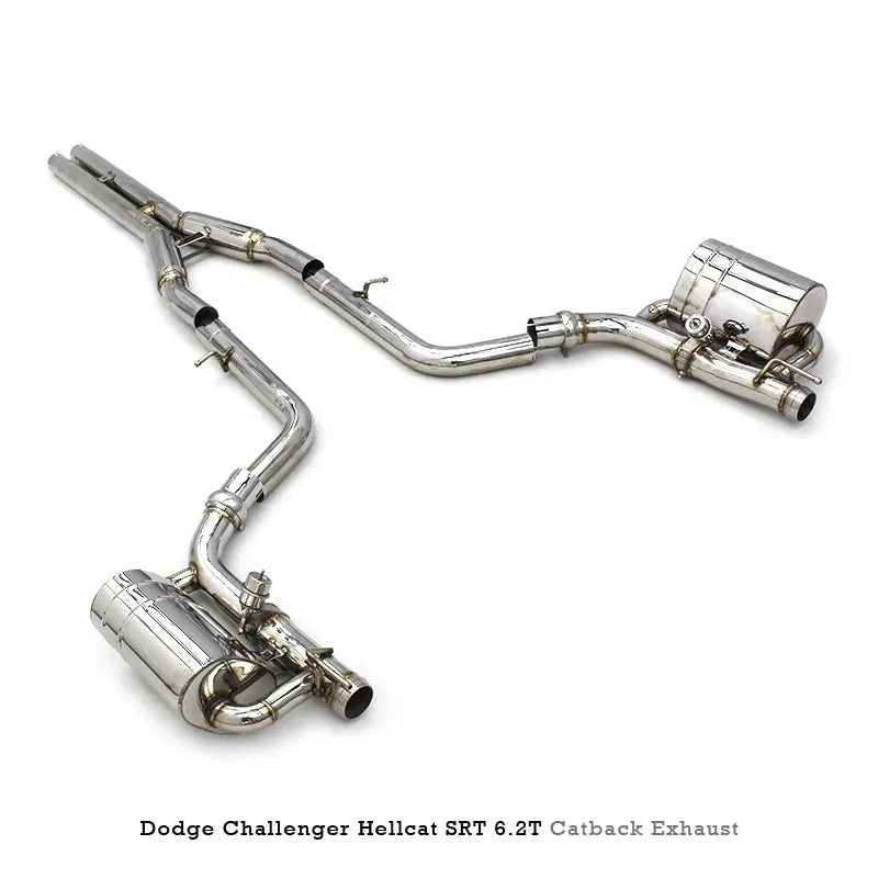 SRT Hellcat Catback Exhaust For Dodge Challenger