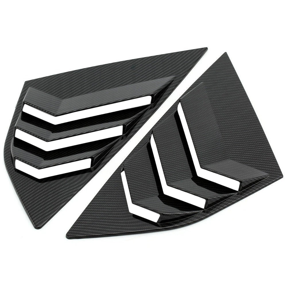 ABS Carbon Fiber Tuyere Louvers Vent For Ford Focus MK3