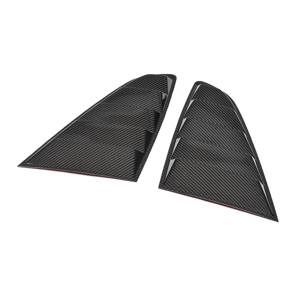 Carbon Fiber Rear Window Vents For Mustang