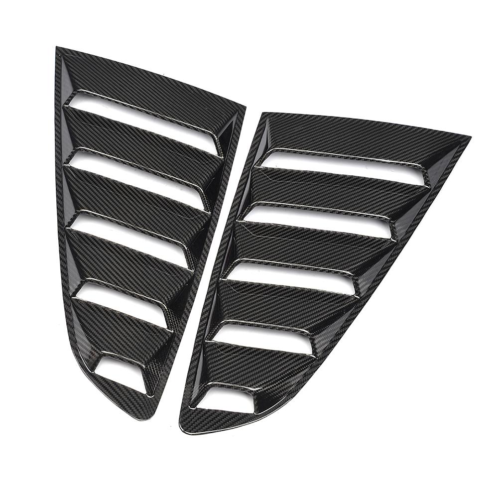 Carbon Fiber Rear Window Vents For Mustang