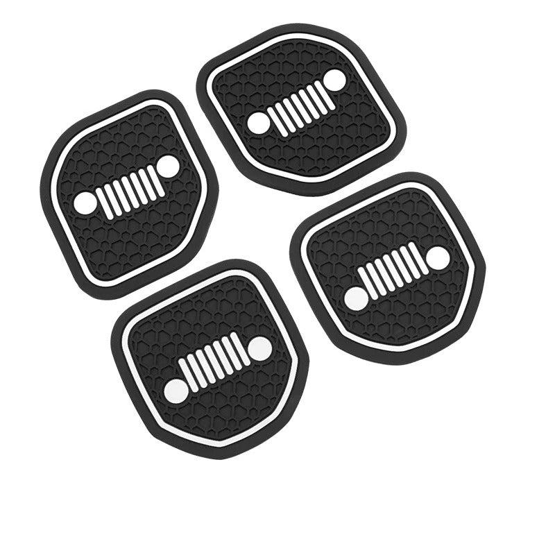 Non Slip Cup Holder Rubber Mats For Jeep Wrangler