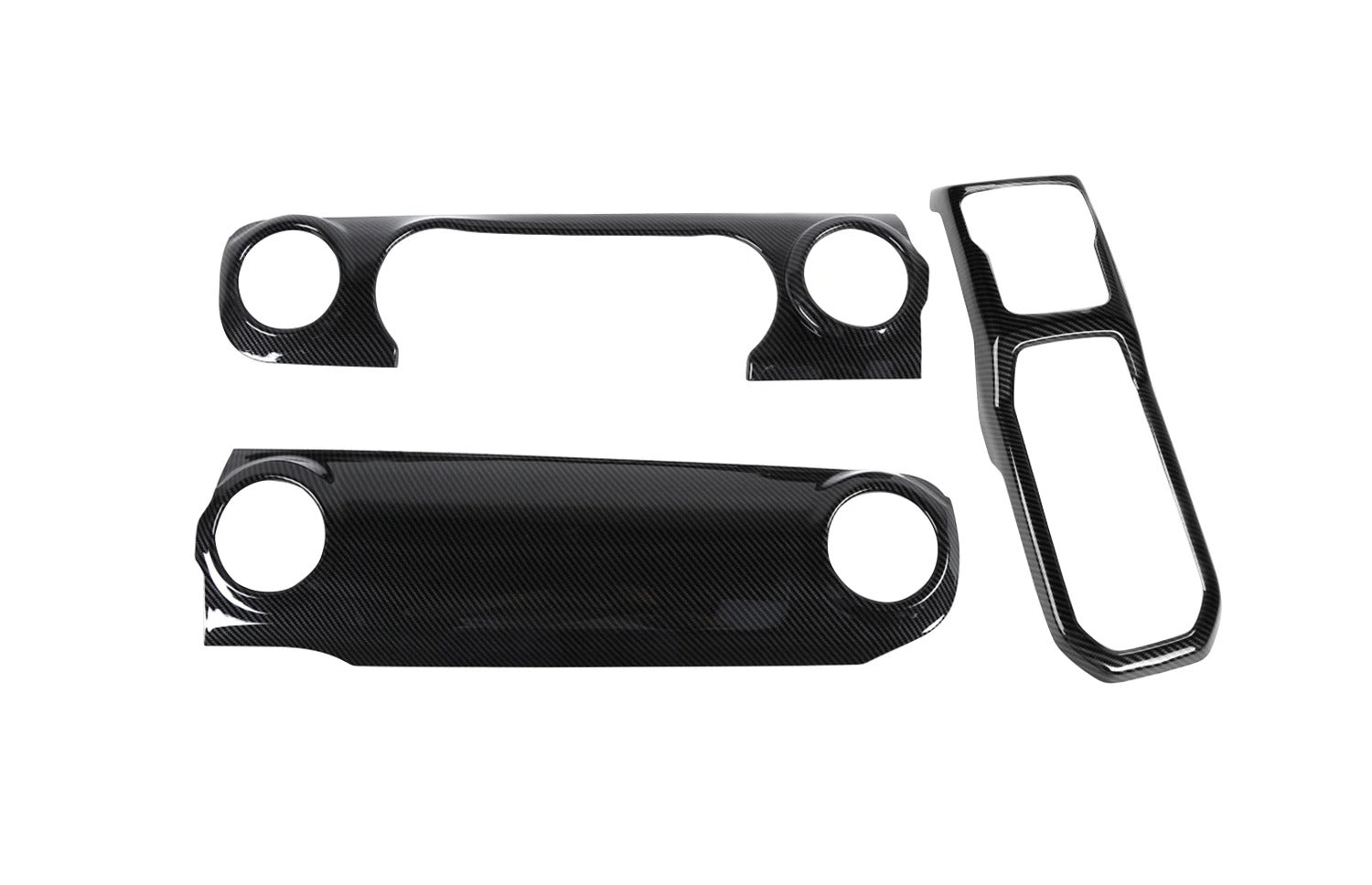 ABS Carbon Fiber Interior Kit Cover For Jeep Wrangler