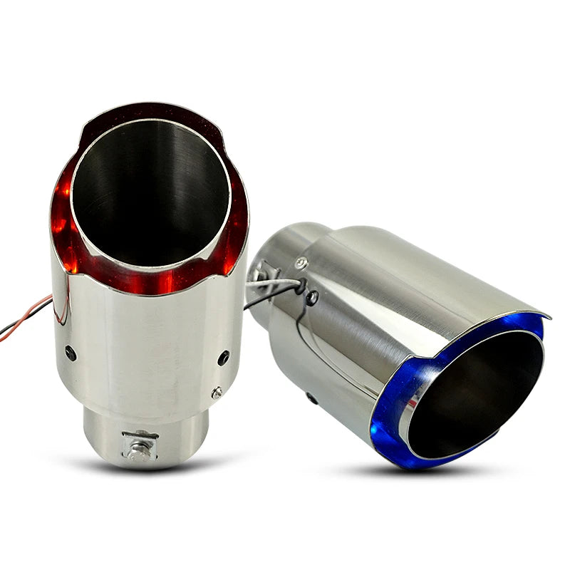 LED Stainless Steel Exhaust Tips For Dodge Charger/Challenger