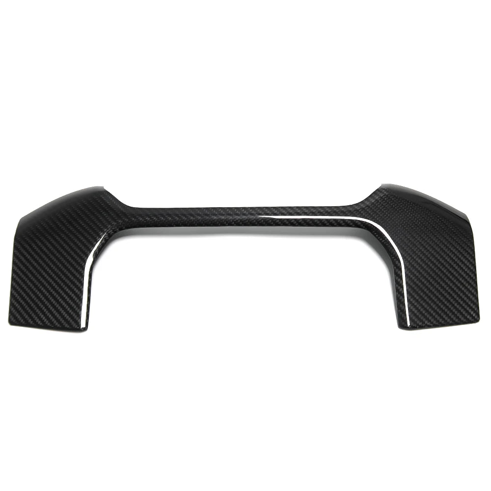 Carbon Fiber Display Screen Upper Cover Trim For Ram TRX