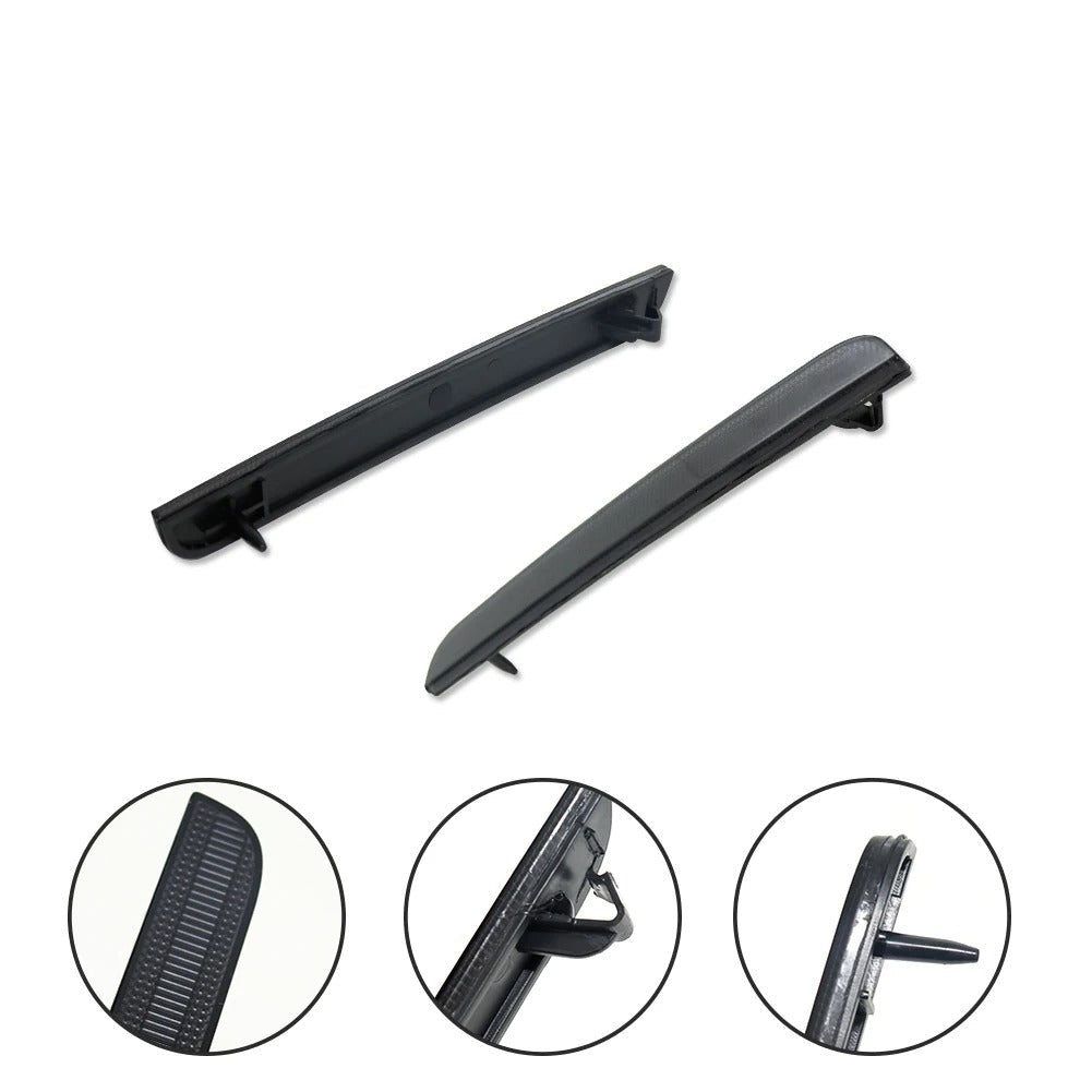 Smoked Shell Housings Light Side Reflectors For Dodge Challenger