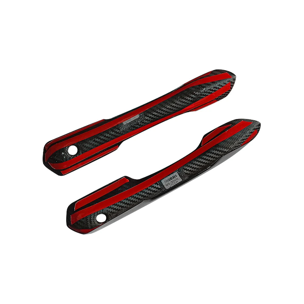 Carbon Fiber Door Handles Cover For 2024 Mustang