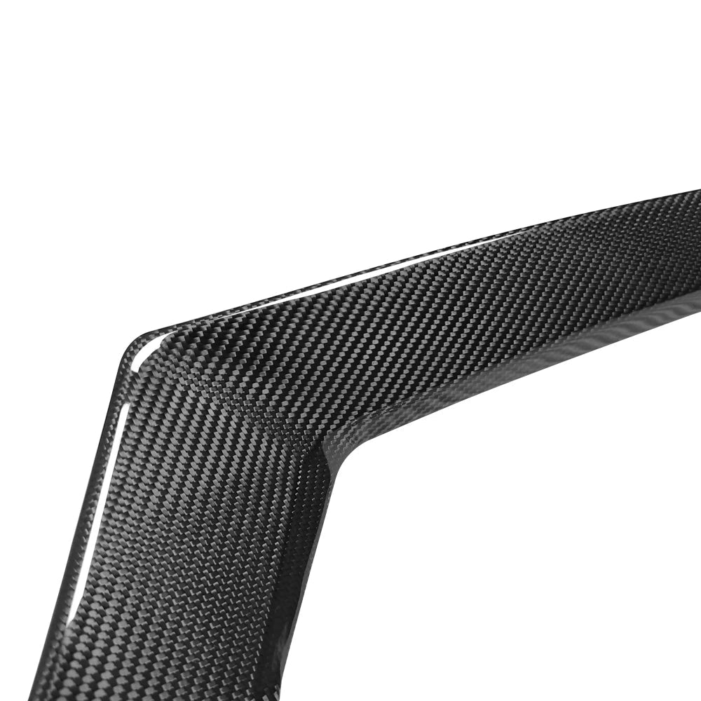 Carbon Fiber Front Light Cover For 2024 Mustang