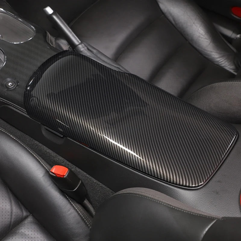 Carbon Fiber Armrest Cover Trim For C6 Corvette