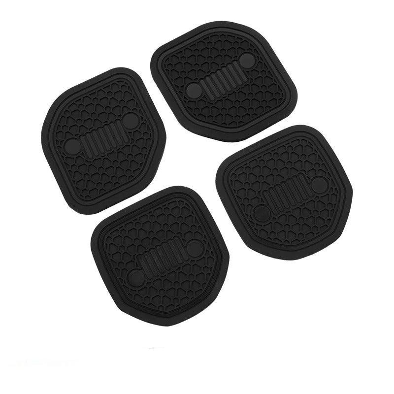 Non Slip Cup Holder Rubber Mats For Jeep Wrangler