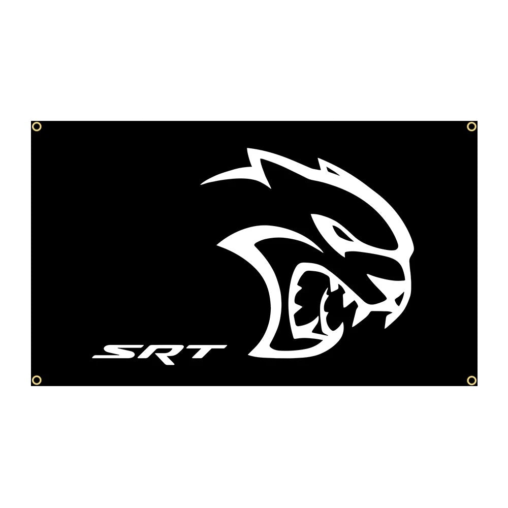 Dodge Flag Polyester Printed Racing Car Banner