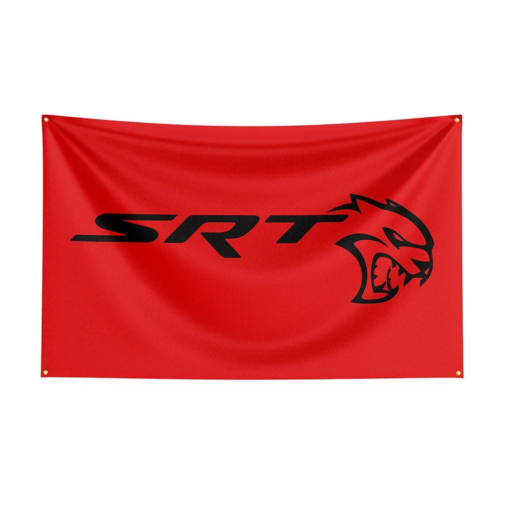 Dodge Flag Polyester Printed Racing Car Banner – SR Muscle Cars