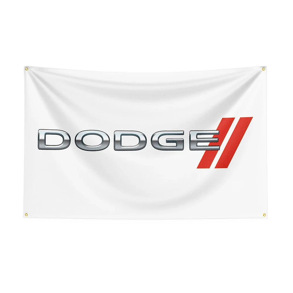 Dodge Flag Polyester Printed Racing Car Banner